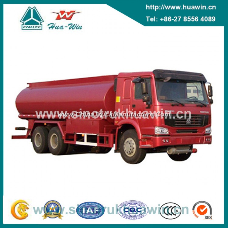Sinotruk HOWO 6X4 Oil Tank Truck 16~20 Cbm
