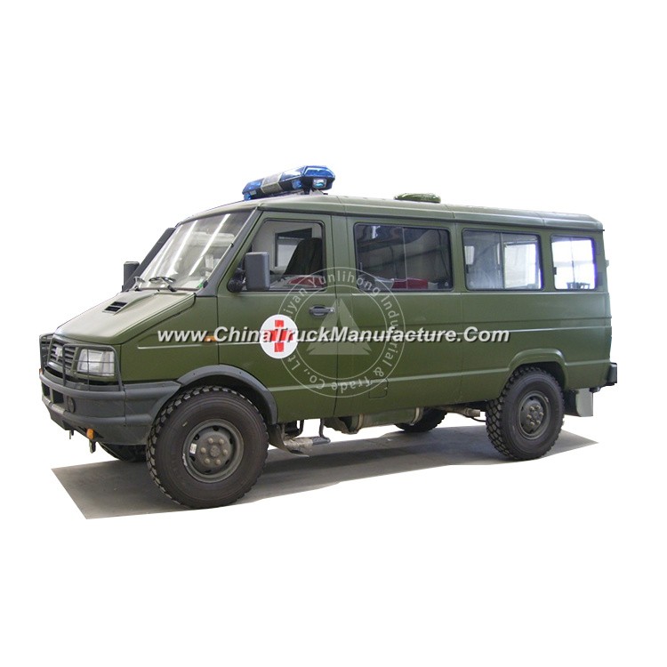 Iveco Chassis LHD Ylh2044gcfp 4WD off-Road Long Wheelbase Diesel Engine Hospital ICU Transit Medical