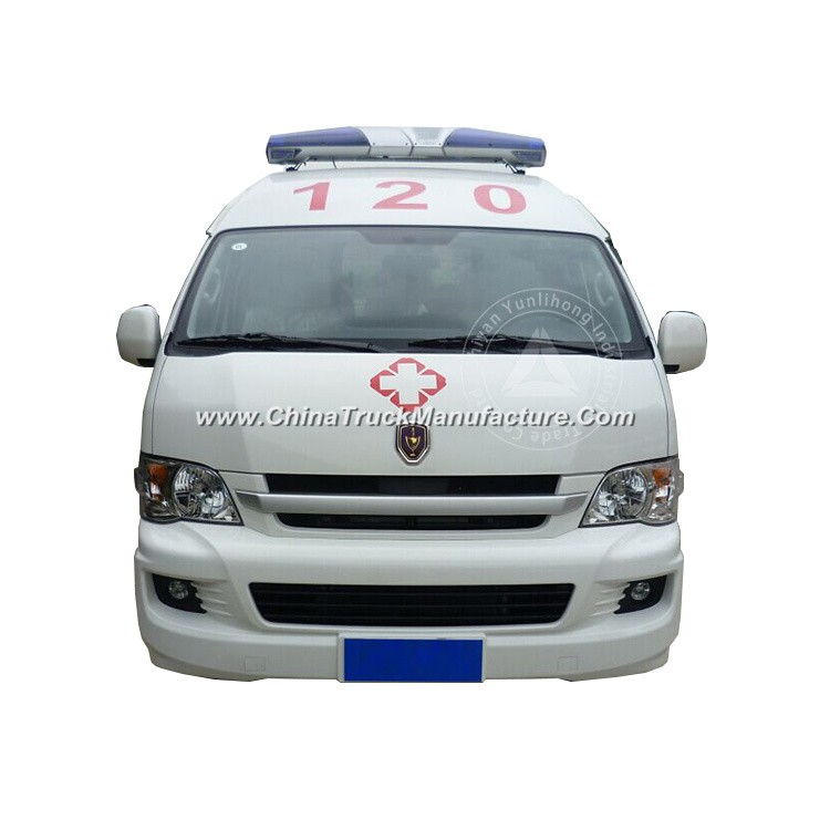Jinbei Chassis Rhdylh5038xjhl Middle Roof Petrol (Gasoline) Engine Hospital ICU Transit Medical Clin