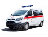 Ford Chassis LHD Ylh5031X2 Middle Roof Diesel Engine Hospital ICU Transit Medical Clinic Ambulance