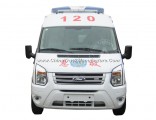 Ford Chassis LHD Ylh5048xj2 Middle Roof Diesel Engine Hospital ICU Transit Medical Clinic Rescue Car