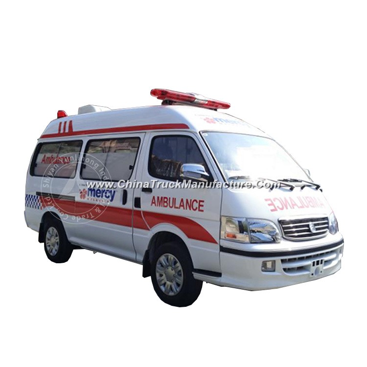 Golden Dragon Chassis LHD Ylh5035xjh65 Middle Roof Gasoline Petrol Engine Hospital ICU Transit Medic