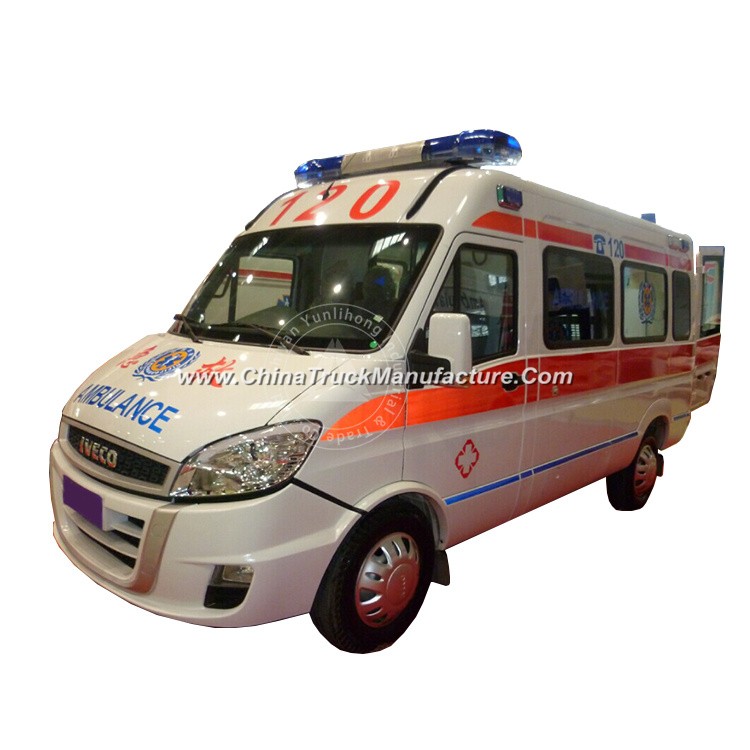 Iveco Chassis LHD Ylh5044xjhdd-Hr High Roof Diesel Engine Hospital ICU Transit Medical Clinic Rescue