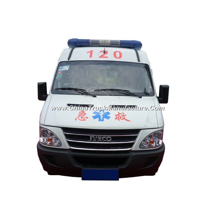 Iveco Chassis LHD Ylh5042xjhcy4 Middle Roof Diesel Engine Hospital ICU Transit Medical Clinic Rescue
