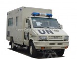 Iveco Chassis LHD Ylh2045b 4WD Double Layer Stretcher System 4 Bed off-Road Diesel Engine Hospital I