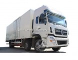 Dongfeng 6X2 270HP 58m3 (58CBM) Van 15 Ton (15t) Heavy Duty High Roof Luxury Model Highway Box Van C