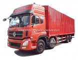 Dongfeng 8X4 340HP 59.2m3 (59.2CBM) Van 18 Ton (18t) Heavy Duty Complicated Road Condition High Roof