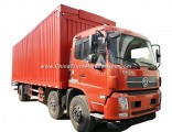 Dongfeng 6X2 245HP 48.5m3 (48.5CBM) Van 15 Ton (15t) Complicated Road Condition Box Van Cargo Truck