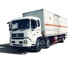Dongfeng 6X2 245HP 54.2m3 (54.2CBM) Van 15 Ton (15t) Complicated Road Condition Long Wheelbase Box V