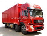 Dongfeng 6X2 270HP 58m3 (58CBM) Van 15 Ton (15t) Heavy Duty High Roof Luxury Model Complicated Road 