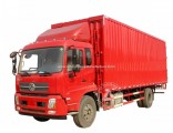 Dongfeng 4X2 180HP 39.5m3 (39.5CBM) Van 10 Ton (10t) Highway Model Box Van Cargo Truck