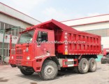 Ce Certificated Middle Lifting HOWO 6X4 Tire 70t Dump Truck