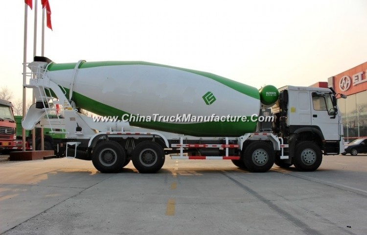 Sinotruk 8X4 Type 14m3 Concrete Mixer Drum Truck Mobile Cement Mixer