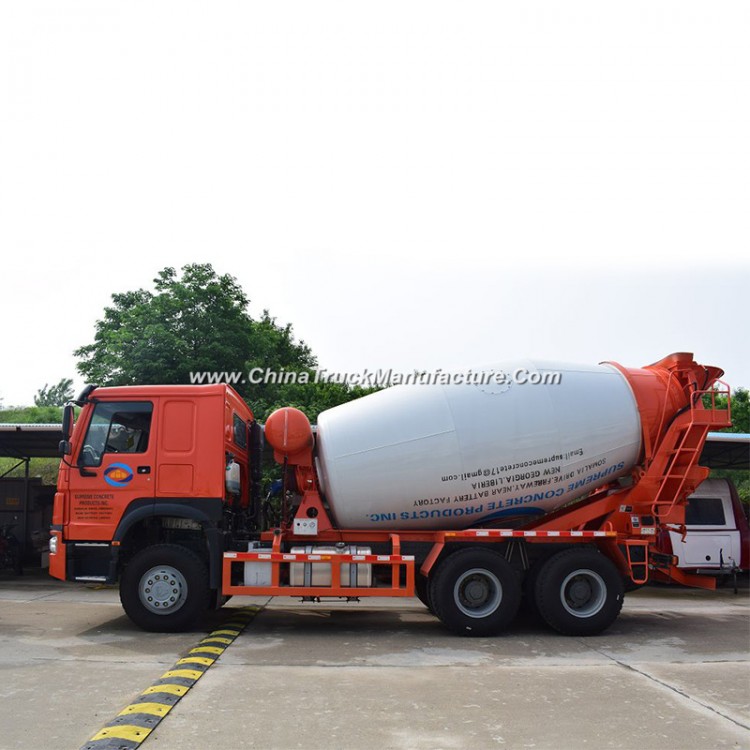 HOWO 6X4 Cement Truck 6m3 Concrete Mixer Truck