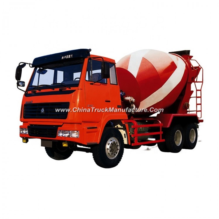 HOWO Mixer Truck 6X4 8/9m3 Euro2 Concrete Mixer / Mixer Truck