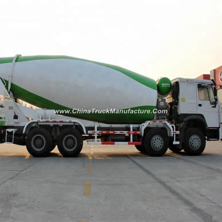 HOWO Chassis 14m3 Concrete Mixer Truck with 8X4 Driving Mode