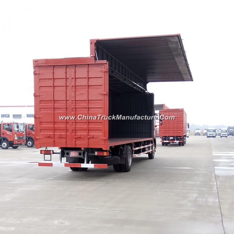 HOWO Truck 4X2 Commercial Van Cargo Truck