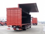 Mini HOWO 4X2 Box Truck Cargo Truck for Mining Transportation