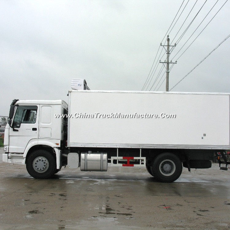 HOWO 4X2 Capacity 5tons 8tons 10tons 15 Tons Van Truck Mini Cargo Truck Van Cargo Truck