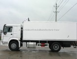 HOWO 4X2 Capacity 5tons 8tons 10tons 15 Tons Van Truck Mini Cargo Truck Van Cargo Truck