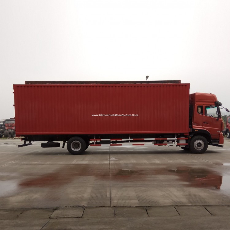 HOWO Van 4X2 Van Cargo Box Truck with Low Price
