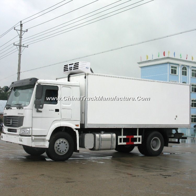 Sinotruk Heavy Duty 371HP Van Cargo Truck HOWO 4X2 Box Truck