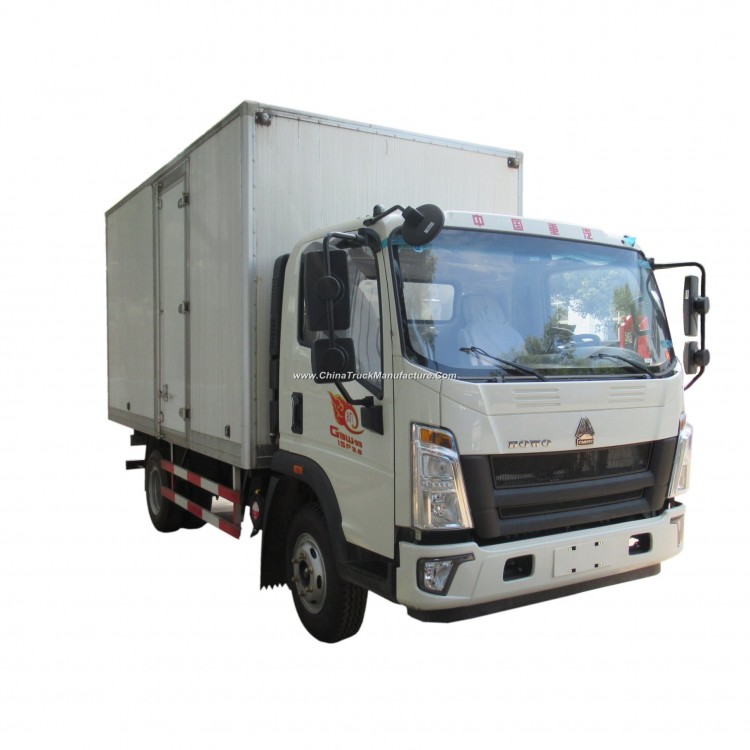 Hand Driver 3tons-4tons Light HOWO Cargo Truck, Small Cargo Trucks Box Truck