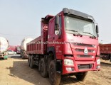Large Quantity Stocks 375HP Used 8X4 Chinese Sinotruck HOWO Dump Truck on Sale