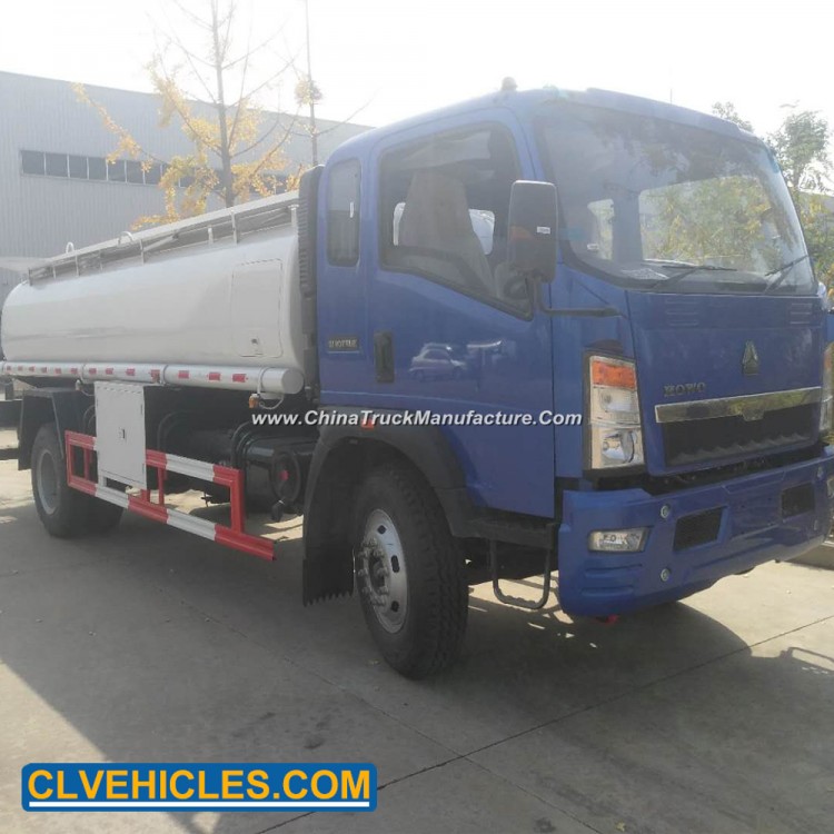 DFAC Sinotruk 4X2 10000 Liters Diesel Oil Fuel Tank Truck 10m3 Mobile Oil Tank Refuel Truck