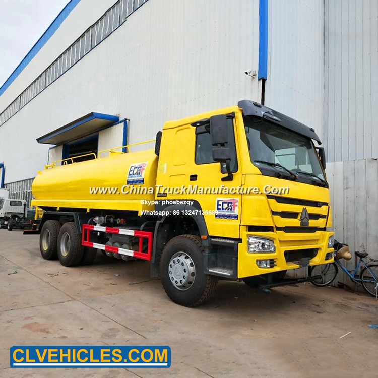 Sinotruk 6X4 25000L Water Spray Truck for Street Cleaning