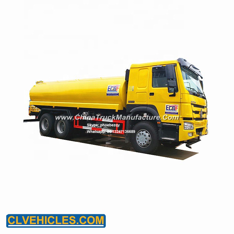 Sinotruk 6X4 25cbm Electrical Road Water Sprinkler Truck for Street Cleaning