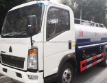 HOWO Light Duty 6cbm with Left Hand Driving Steering Water Tank Truck