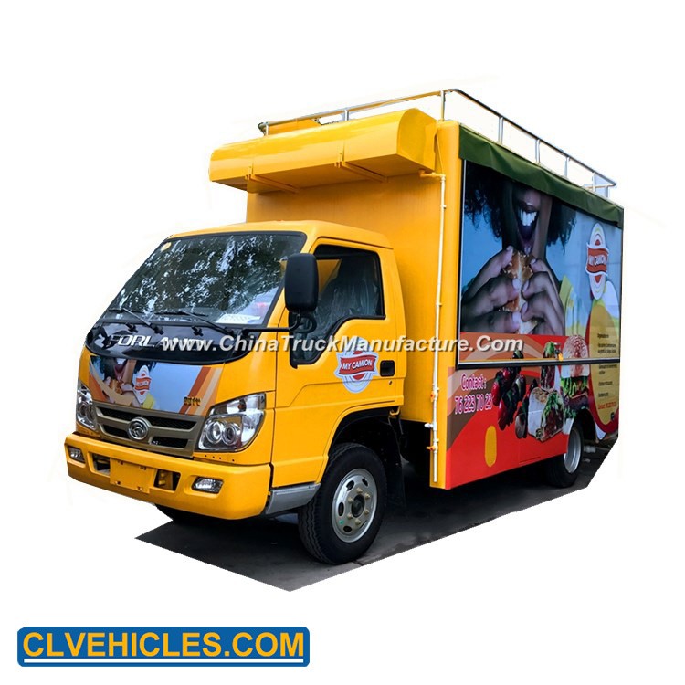 Forland Mobile Food Car for Sale/Floating Coffee Car/Mobile Kitchen Car