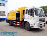 7400liters 4*2 Sewage Suction Truck Combined with 6600liters Sewer Jetting Truck