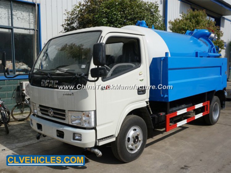 High Pressure Suction Type Sewer Scavenger Sewage Suction Vehicle