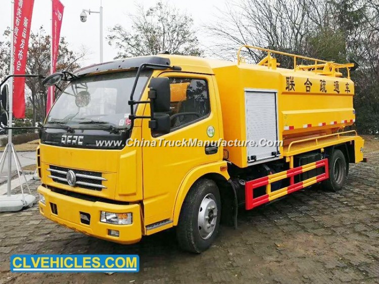 Dongfeng Sewage Vacuum Jetting Industrial Jetting and Flushing Trucks
