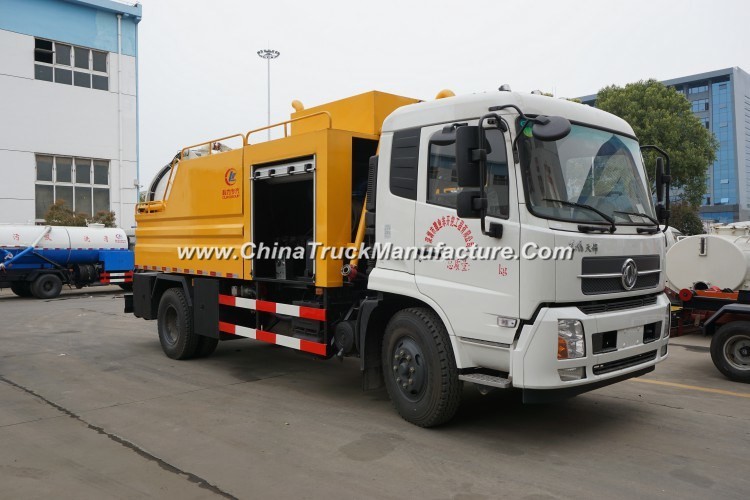 Customized High Quality HOWO 6*4 Conbined Suction&Jetting Truck From Factory