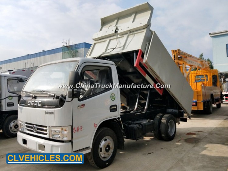 Dongfeng Garbage Dump Truck with Cover Sealed Tipper Truck for Sale