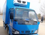 3 Ton Isuzu Freezer Lorry Van Truck Reefer Cooler Box Fridge with Carrier Unit Refrigerated Vehicle
