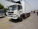 Dongfeng 4X2 190HP Food Refrigerator Freezer Truck with Rear Hydraulic Gate