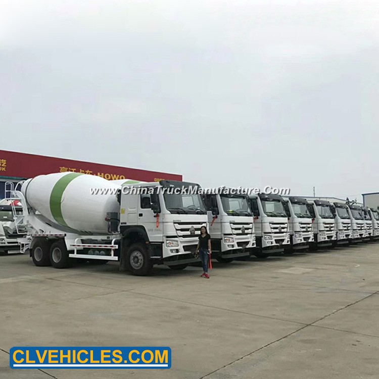 HOWO 6X4 10 Cubic Meters Cement Mixing Vehicle