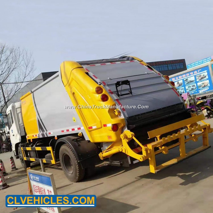 Dongfeng China Factory 12m3 New Refuse Garbage Collector Compactor Garbage