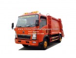 China HOWO 4X2 Right Hand Drive Refuse Compactor Trucks