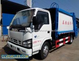 Isuzu Hydraulic Garbage Compactor Truck Garbage Compression Truck 5cbm