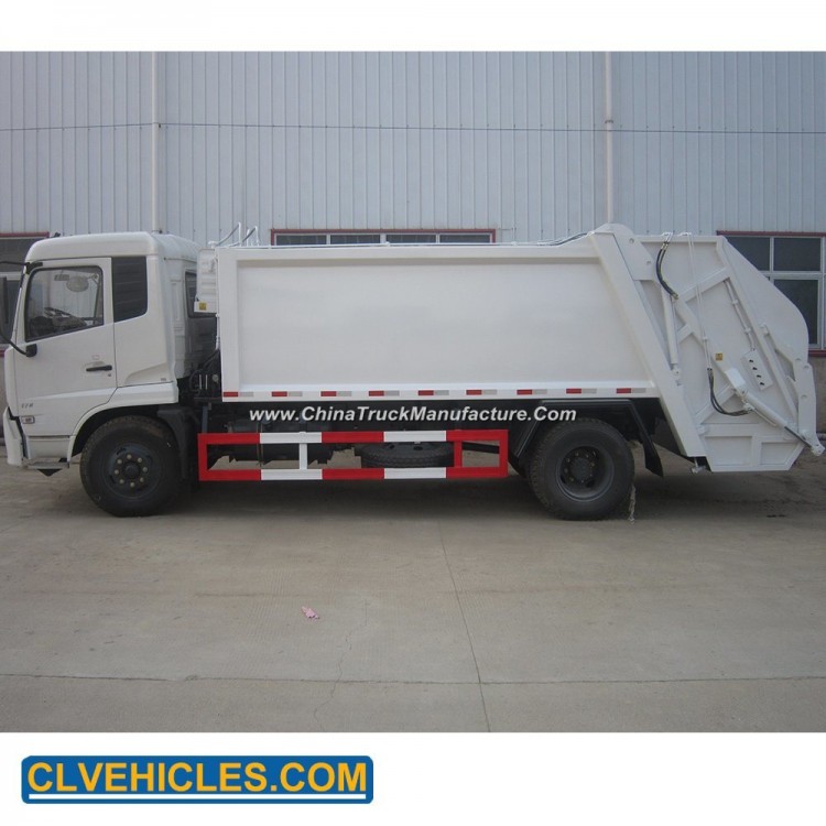 Dongfeng 13ton Compressed Rubbish Vehicle Compactor Garbage Truck Garbage Truck