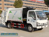 Isuzu 4X2 New Hydraulic System Compression Garbage Compactor Truck 5cbm