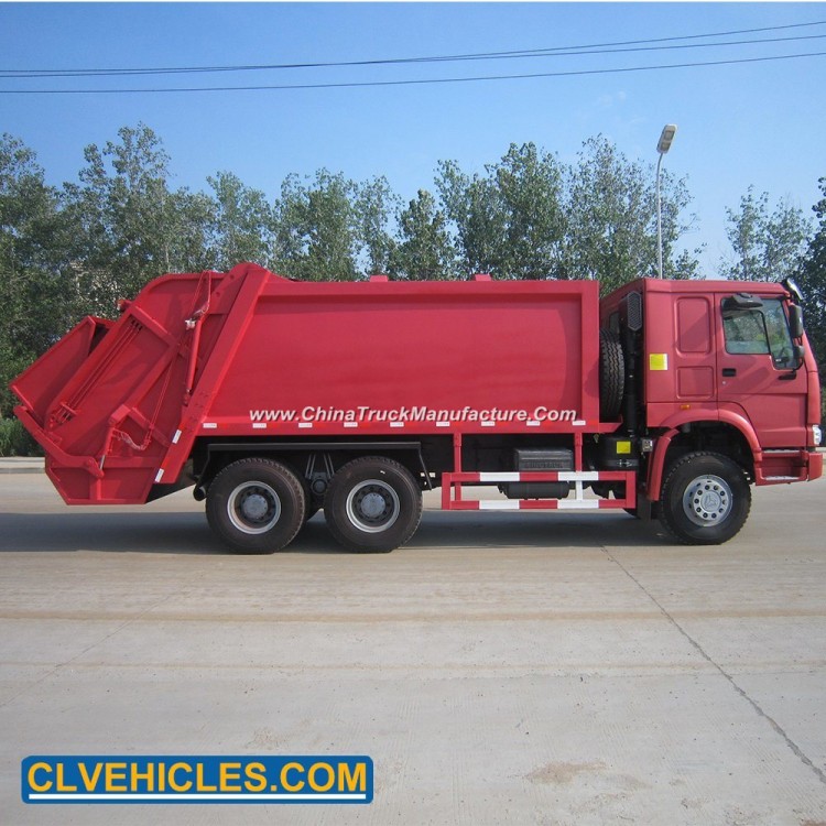 18m3 HOWO Refuse Compactor Garbage Truck Refuse Truck