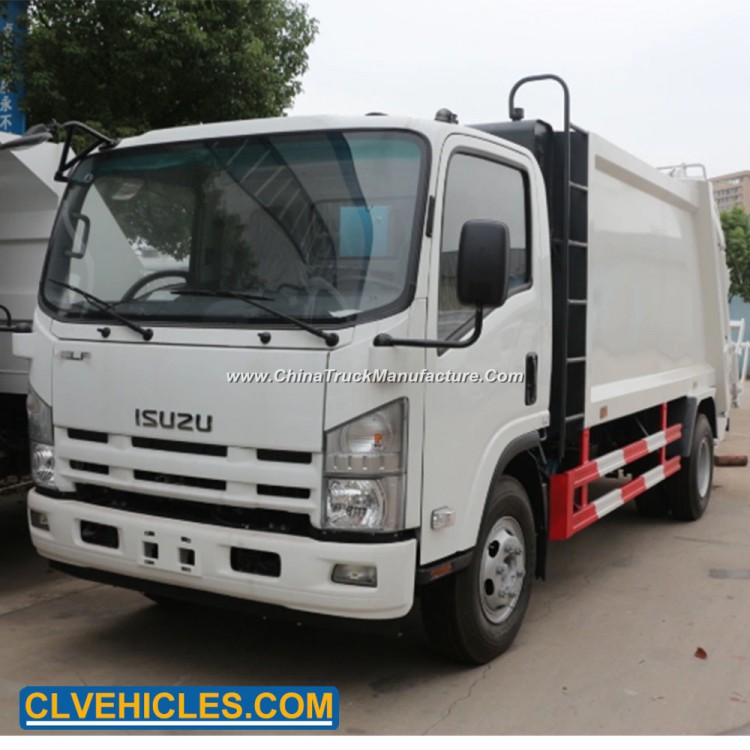 Isuzu 8-10m3 Compactor Garbage Truck Trash Compactor Truck