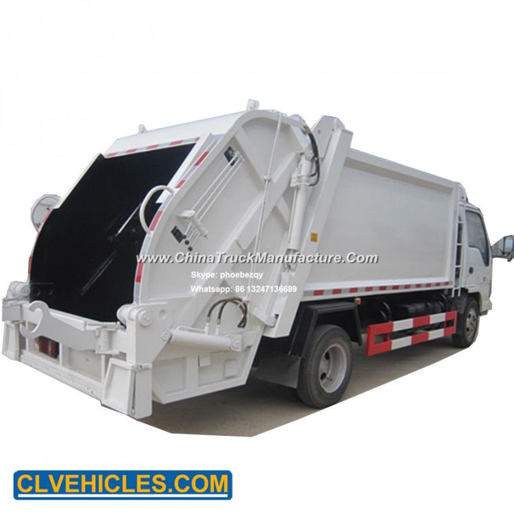 China Compression Garbage Truck Isuzu 5000L for Sale