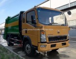 Sinotruk HOWO 4X2 5m3 6m3 Compressed Garbage Truck